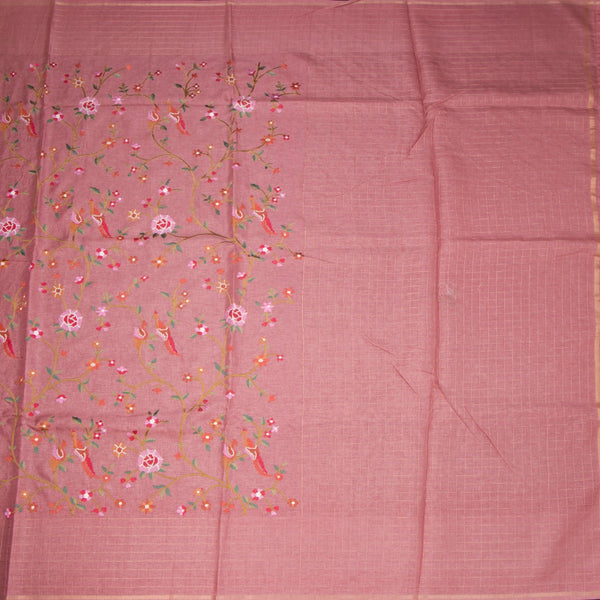 KSRTSR42138-2-Raw-Silk-Peach-Zari-With-Thread-Work-Saree-In-Birds-Design-full-veiw