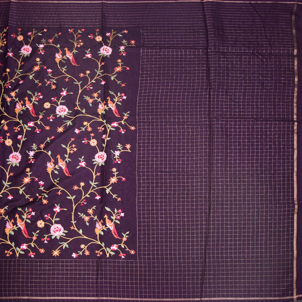 KSRTSR42139-2-Raw-Silk-Dark-Purple-Zari-With-Thread-Work-Saree-In-Birds-Design-03-full-veiw