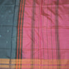 KSRTSR42142-2-Vaazhai-Naar-Grey-Saree-With-Thread-Buttas-And-Contrast-Pallu-04-full-veiw