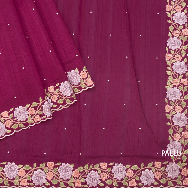 KSRTSR42151-3-Raw-Silk-Magenta-Purple-Thread-Work-Saree-pallu