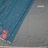 KSRTSR42154-4-Organza-Greyish-Blue-Thread-Work-Saree-blouse