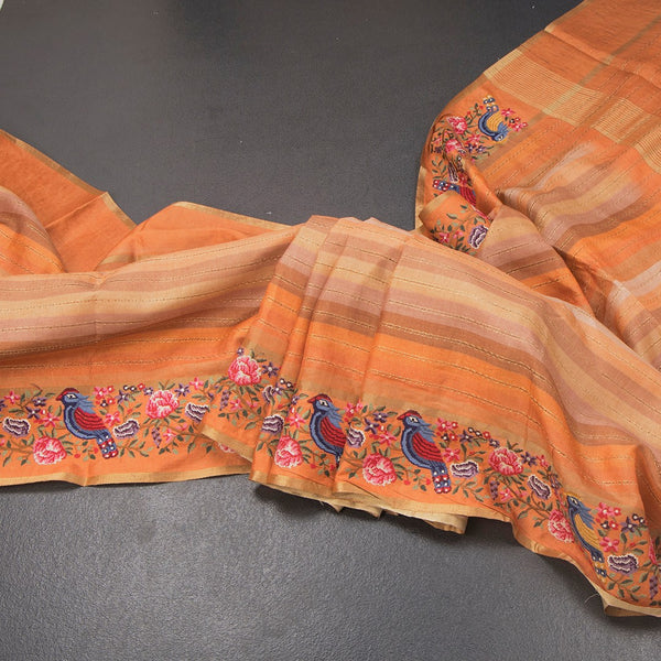 KSRTSR42156-Raw-Silk-Multi-Colour-Thread-Work-Saree-main