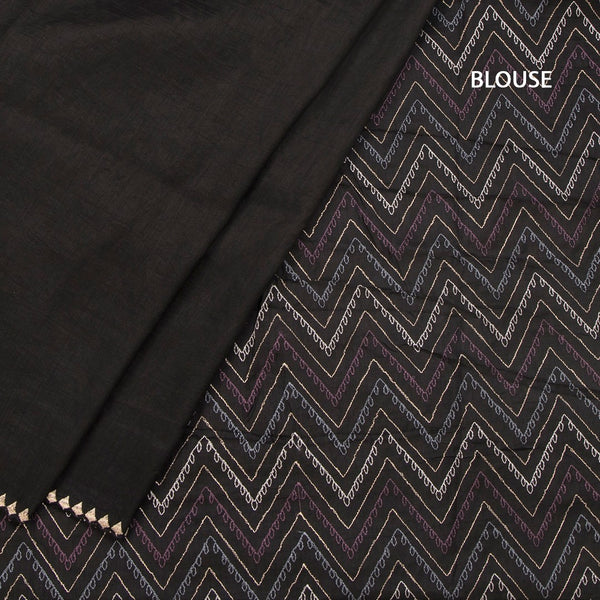 KSRTSR42179-4-Raw-Silk-Black-Thread-Work-Saree-With-Birds-Design-blouse