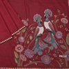 KSRTSR42183-3-Raw-Silk-Maroon-Thread-Work-Saree-With-Birds-Design-pallu