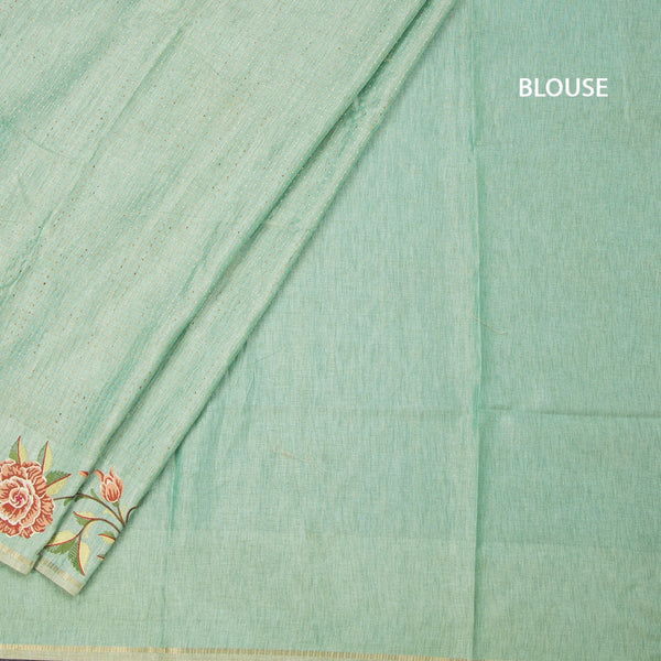 KSRTSR42186-4-Raw-Silk-Mint-Green-Zari-Stripes-Saree-With-Floral-Thread-Work-blouse