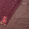 KSRTSR42188-4-Organza-Dark-Maroon-Floral-Thread-Work-Saree-blouse