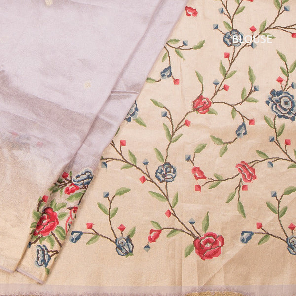 KSRTSR42192-4-Tissue-Lavender-Saree-With-Zari-Buttas-And-Thread-Border-blouse