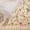 KSRTSR42193-4-Tissue-Silver-Saree-With-Zari-Buttas-And-Thread-Border-blouse