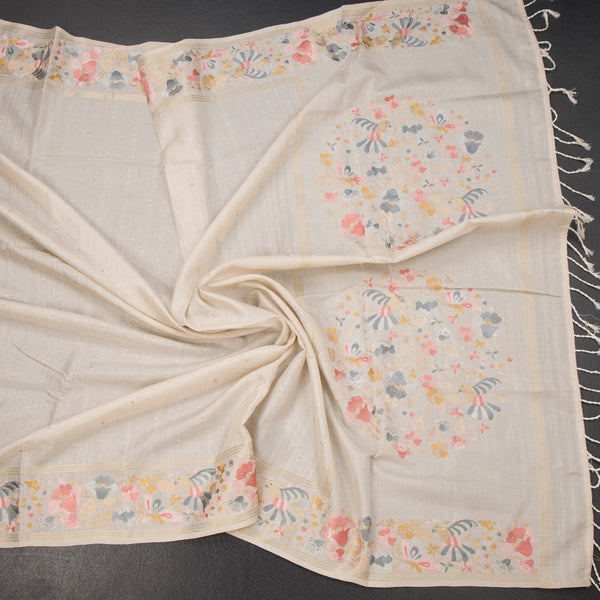 KSRTSR42201-5-Raw-Silk-Cream-Zari-Buttas-And-Thread-Border-crush