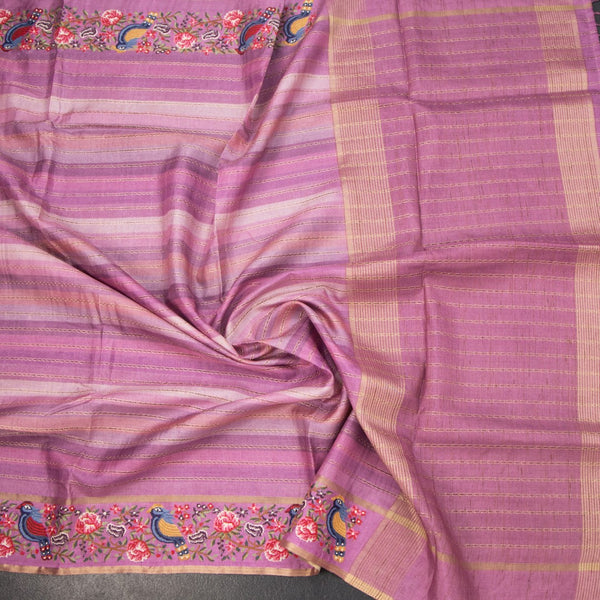 KSRTSR42203-5-Raw-Silk-Multi-Colour-Stripes-Design-Saree-And-Thread-Border-02-crush
