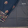 KSRTSR42207-4-Raw-Silk-Teal-Blue-Floral-Thread-Work-Saree-02-blouse