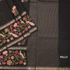 KSRTSR42209-3-Raw-Silk-Black-Floral-Thread-Work-Saree-pallu