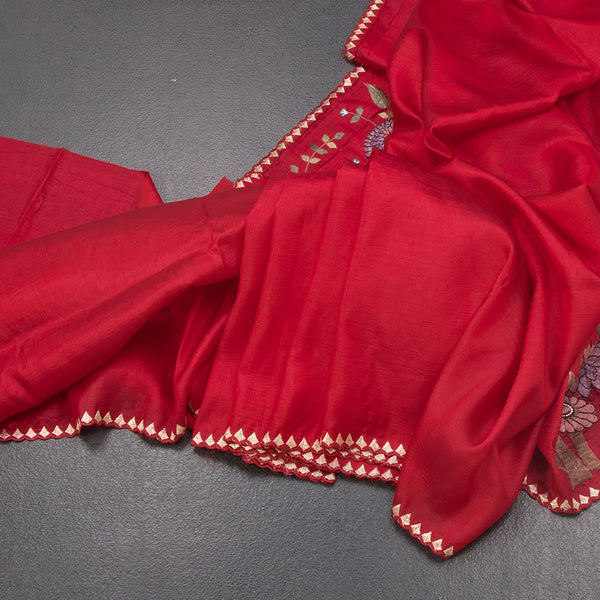 KSRTSR42211-Raw-Silk-Pinkish-Red-Thread-Work-Saree-With-Birds-Design-main