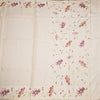 KSRTSR42214-2-Raw-Silk-Cream-Zari-Checked-Saree-And-Floral-Thread-Border-full-veiw