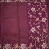 KSRTSR42215-2-Raw-Silk-Wine-Colour-Zari-Checked-Saree-And-Floral-Thread-Border-02-full-veiw