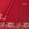KSRTSR42222-4-Raw-Silk-Red-Zari-Checked-Saree-And-Floral-Thread-Border-02-blouse