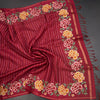 KSRTSR42223-5-Raw-Silk-Maroon-Zari-Stripes-Saree-And-Floral-Thread-Border-crush