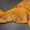 KSRTSR42226-Raw-Silk-Mango-Yellow-Zari-Stripes-Saree-And-Floral-Thread-Border-main