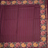 KSRTSR42227-2-Raw-Silk-Wine-Colour-Zari-Stripes-Saree-And-Floral-Thread-Border-full-veiw