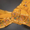 KSRTSR42229-Raw-Silk-Mango-Yellow-Floral-Thread-Work-Saree-main