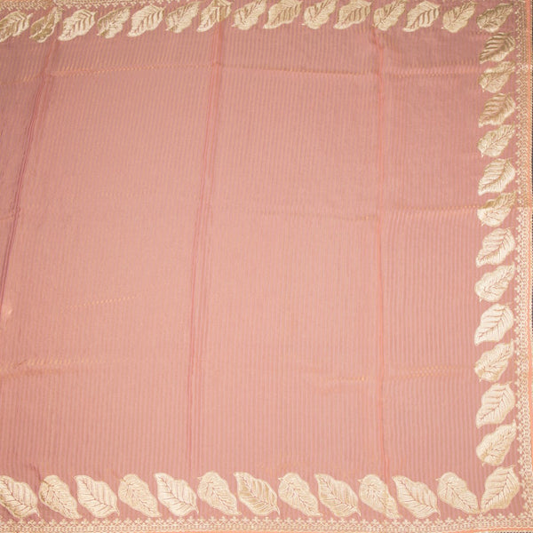 KSRTSR42246-2-Organza-Peach-Zari-Stripes-Saree-With-Leaf-Design-full-veiw
