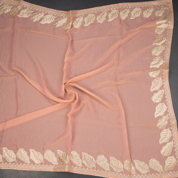 KSRTSR42246-5-Organza-Peach-Zari-Stripes-Saree-With-Leaf-Design-crush