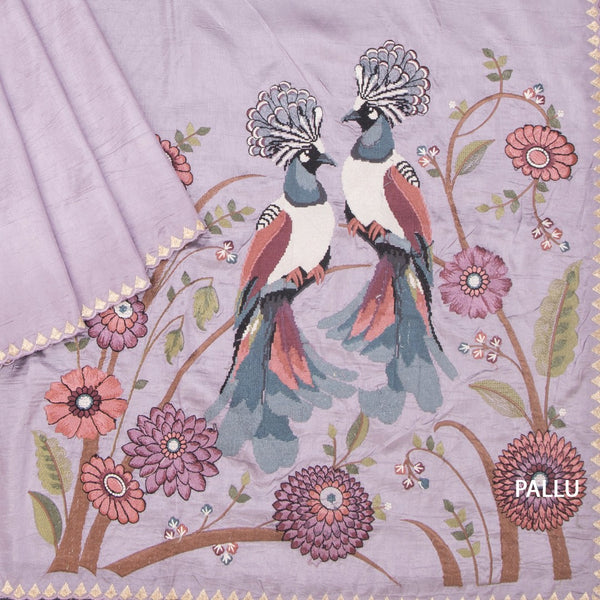 KSRTSR42249-3-Raw-Silk-Lavender-Thread-Work-Saree-With-Birds-Design-pallu