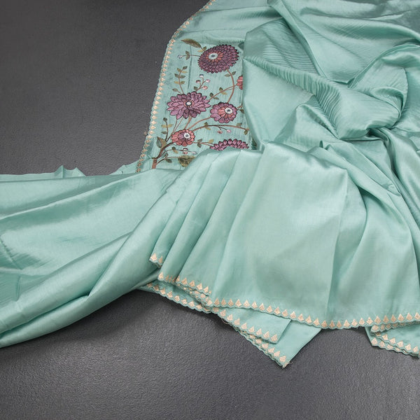 KSRTSR42250-Raw-Silk-Light-Blue-Thread-Work-Saree-With-Birds-Design-main