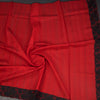 KSRTSR42254-5-Raw-Silk-Red-Plain-Saree-And-Thread-Border-crush