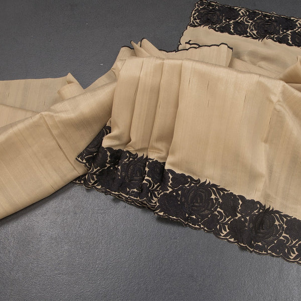 KSRTSR42255-Raw-Silk-Light-Brown-Plain-Saree-And-Thread-Border-main