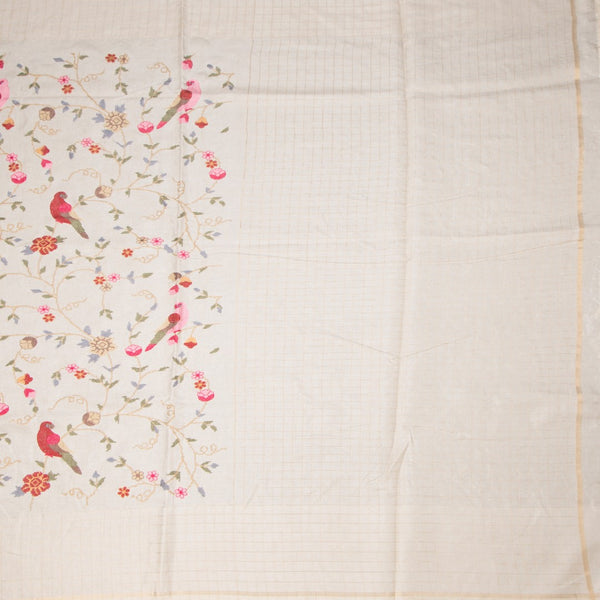 KSRTSR42259-2-Raw-Silk-Cream-Thread-Work-Saree-With-Birds-Design-03-full-veiw