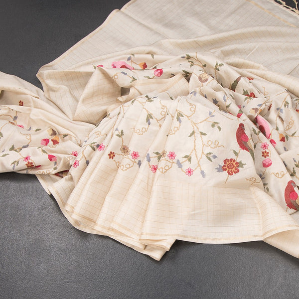 KSRTSR42259-Raw-Silk-Cream-Thread-Work-Saree-With-Birds-Design-03-main
