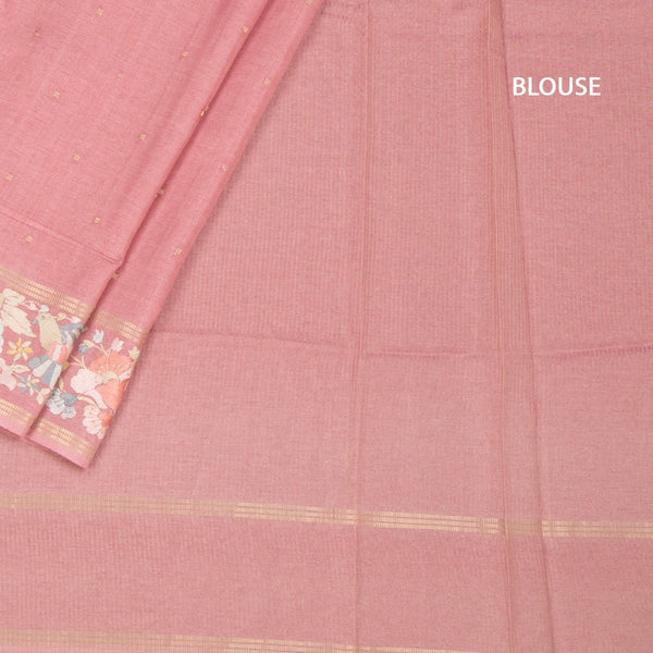 KSRTSR42260-4-Raw-Silk-Rose-Pink-Saree-With-Zari-Buttas-And-Thread-Border-blouse