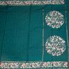 KSRTSR42261-2-Raw-Silk-Peacock-Green-Saree-With-Zari-Buttas-And-Thread-Border-full-veiw