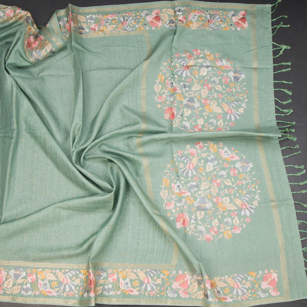 KSRTSR42263-5-Raw-Silk-Pista-Green-Saree-With-Zari-Buttas-And-Thread-Border-crush