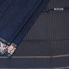 KSRTSR42267-4-Raw-Silk-Navy-Blue-Saree-With-Zari-Buttas-And-Thread-Border-blouse