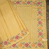 KSRTSR42278-3-Raw-Silk-Light-Yellow-Zari-Stripes-Saree-And-Floral-Thread-Border-pallu