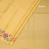 KSRTSR42278-4-Raw-Silk-Light-Yellow-Zari-Stripes-Saree-And-Floral-Thread-Border-blouse