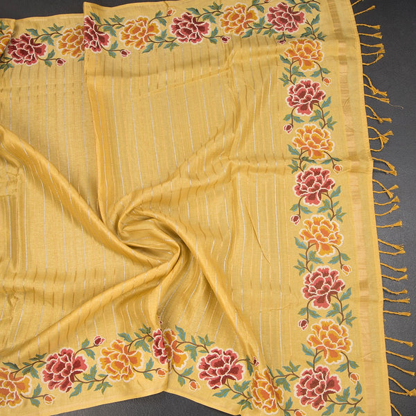 KSRTSR42278-5-Raw-Silk-Light-Yellow-Zari-Stripes-Saree-And-Floral-Thread-Border-crush