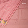 KSRTSR42279-4-Raw-Silk-Rose-Pink-Zari-Stripes-Saree-And-Floral-Thread-Border-blouse