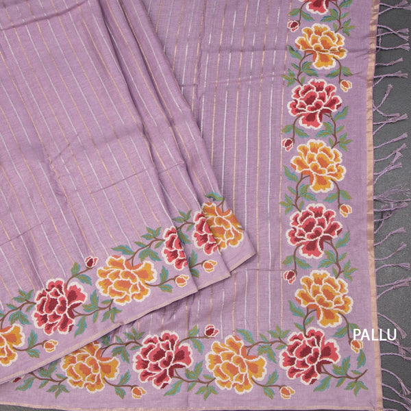 KSRTSR42280-3-Raw-Silk-Lavender-Zari-Stripes-Saree-And-Floral-Thread-Border-pallu