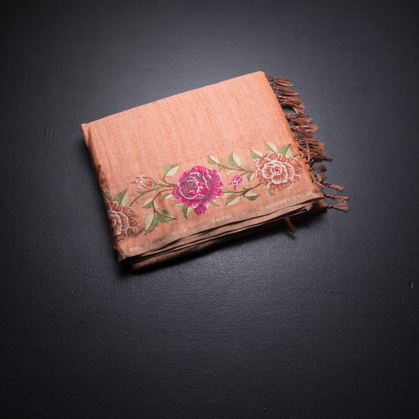 KSRTSR42288-1-Raw-Silk-Coral-Orange-Saree-With-Zari-Stripes-And-Floral-Thread-Border-fold