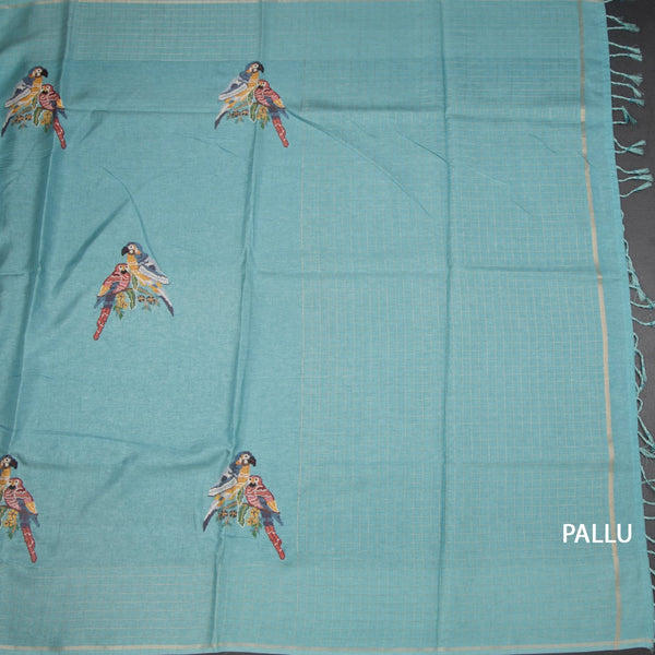 KSRTSR42295-2-Raw-Silk-Sky-Blue-Thread-Work-Saree-With-Birds-Design-pallu