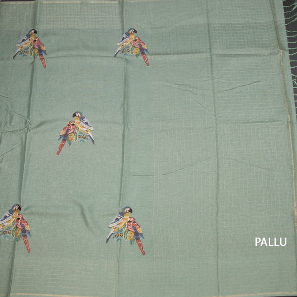 KSRTSR42296-2-Raw-Silk-Pista-Green-Thread-Work-Saree-With-Birds-Design-02-pallu