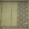 KSRTSR42298-2-Raw-Silk-Pista-Green-Zari-Checked-Saree-And-Thread-Border-02-pallu
