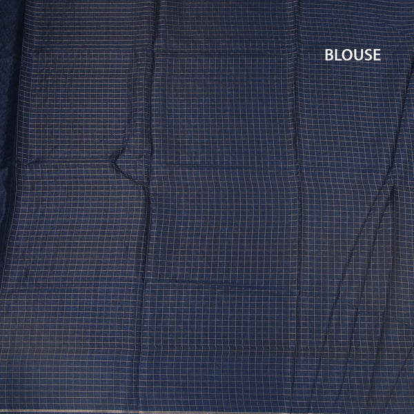 KSRTSR42305-3-Raw-Silk-Dark-Blue-Thread-Work-Saree-With-Birds-Design-blouse