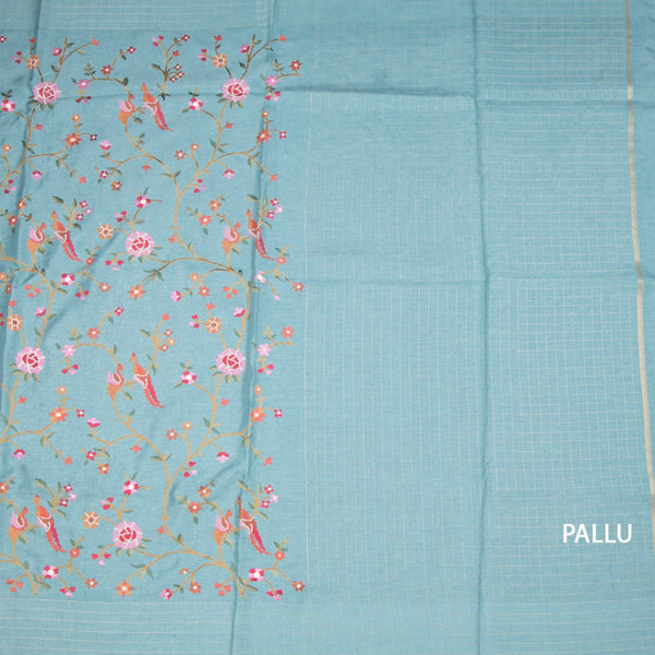 KSRTSR42309-2-Raw-Silk-Sky-Blue-Thread-Work-Saree-With-Birds-Design-02-pallu