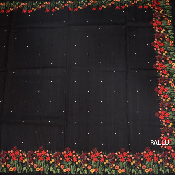 KSRTSR42337-2-Raw-Silk-Black-Saree-With-Zari-buttas-And-Thread-Border-03-pallu