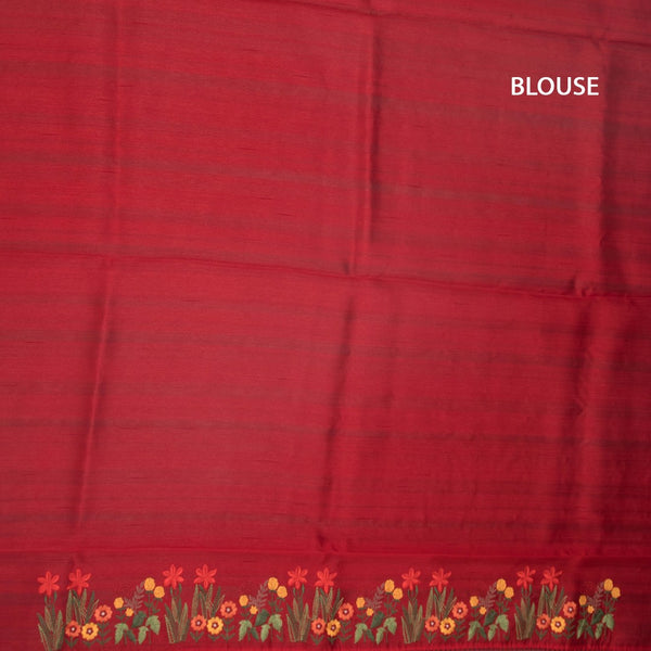 KSRTSR42338-3-Raw-Silk-Red-Saree-With-Zari-buttas-And-Thread-Border-blouse