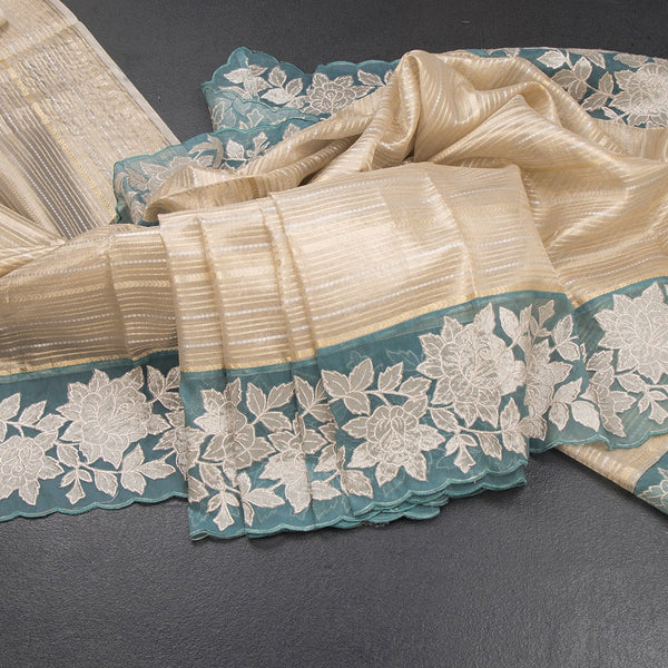 KSRTSR42362-Tissue-Cream-Zari-Stripes-Saree-And-Floral-Border-03-main